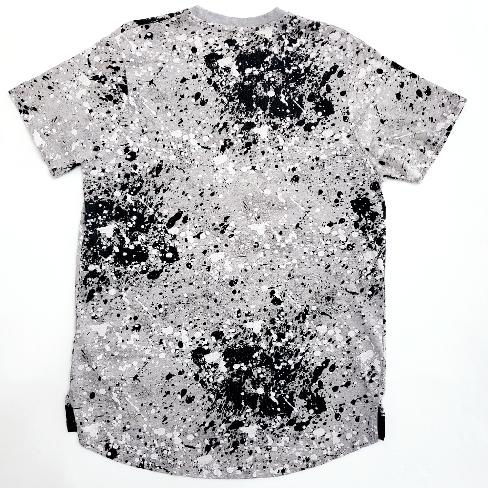 Encrypted Statue/Liberty Black Spatter Tshirt - Picture 6 of 7